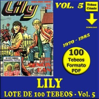 LILY - Vol. 5 - 1970 - Lote de 100 Tebeos En Formato PDF - Descarga Inmediata