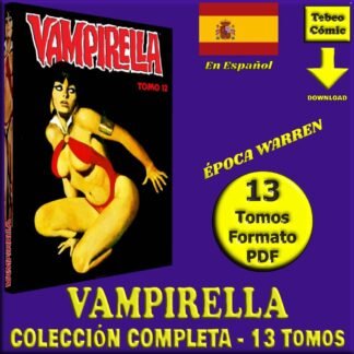 VAMPIRELLA - Época Warren – En Español - Inédita - Colección De 13 Tomos En Formato PDF - Descarga Inmediata