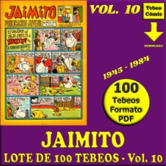 JAIMITO - Vol. 10 - 1945 - Lote de 100 Tebeos En Formato PDF - Descarga Inmediata