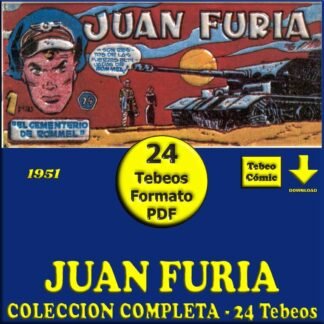 JUAN FURIA (Johnny Hazard) – 1951 - Colección Completa – 24 Tebeos En Formato PDF - Descarga Inmediata
