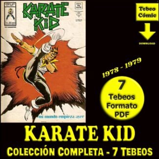 KARATE KID - 1978 - Vértice - Colección Completa – 7 Tebeos En Formato PDF - Descarga Inmediata