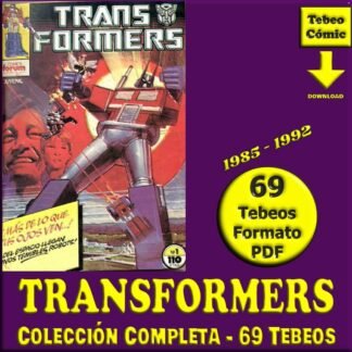 TRANSFORMERS – 1985 - Forum - Colección Completa – 69 Tebeos En Formato PDF - Descarga Inmediata