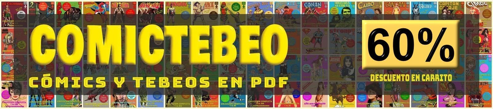 60% De Descuento. Miles de Cómics y Tebeos en Formato PDF- Descarga Inmediata