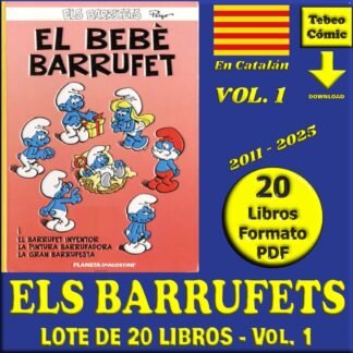 ELS BARRUFETS (Los Pitufos) - Les Aventures - Vol.1 - En Catalán - 2011 - Colección Completa - 20 Libros En Formato PDF - Descarga Inmediata