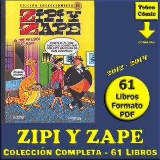 ZIPI Y ZAPE - 2012 - Salvat - Colección Completa - 61 Libros En Formato PDF - Descarga Inmediata