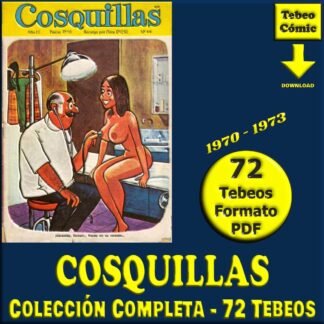 COSQUILLAS - 1970 - Colección Completa - 72 Tebeos En Formato PDF - Descarga Inmediata