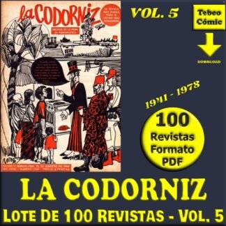 LA CODORNIZ - Vol. 5 - 1941 - Lote de 100 Revistas En Formato PDF - Descarga Inmediata