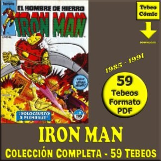 IRON MAN – 1985 - Forum - Colección Completa – 59 Tebeos En Formato PDF - Descarga Inmediata