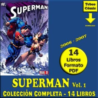 SUPERMAN - V1 - 2006 - Colección Completa - 14 Libros En Formato PDF - Descarga Inmediata