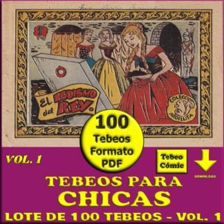 TEBEOS PARA CHICAS - Vol. 1 - Lote de 100 Tebeos En Formato PDF - Descarga Inmediata