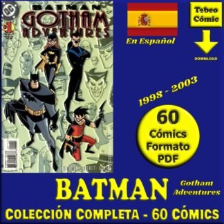 BATMAN - Gotham Adventures - En Español - 1998 - Colección Completa - 60 Cómics En Formato PDF - Descarga Inmediata