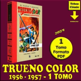 TRUENO COLOR - 1956-1957 - 1 Tomo De 400 Páginas En Formato PDF - Descarga Inmediata