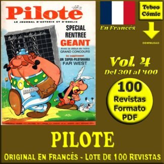 PILOTE - Vol. 4 - 1959/1989 - Original En Francés - Lote De 100 Revistas En Formato PDF - Descarga Inmediata