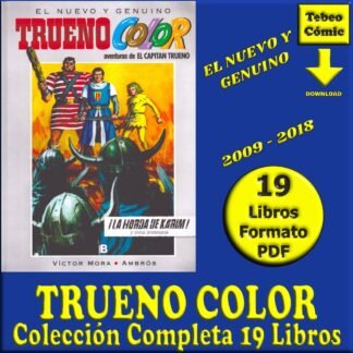 EL NUEVO Y GENUINO TRUENO COLOR - 2009 – Colección De 19 Libros En Formato PDF - Descarga Inmediata