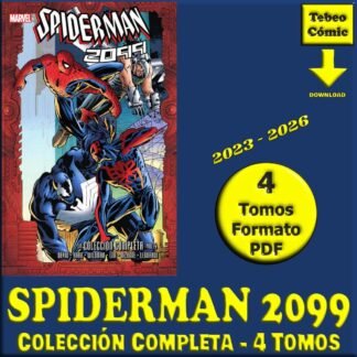 SPIDERMAN 2099: La Colección Completa - 2023 - 4 Tomos En Formato PDF - Descarga Inmediata