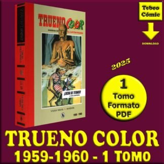 TRUENO COLOR - 1959-1960 - 1 Tomo De 464 Páginas En Formato PDF - Descarga Inmediata