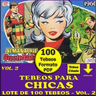 TEBEOS PARA CHICAS - Vol. 2 - Lote de 100 Tebeos En Formato PDF - Descarga Inmediata