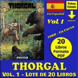 THORGAL - 1980 - En Español - Vol.1 - Lote De 20 Libros En Formato PDF - Descarga Inmediata